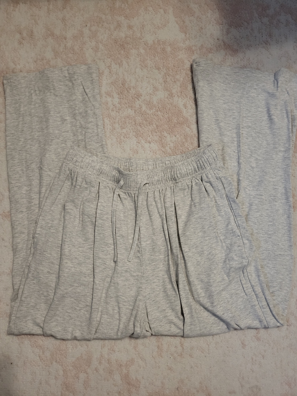 Light Gray Drawstring Lounge Pants